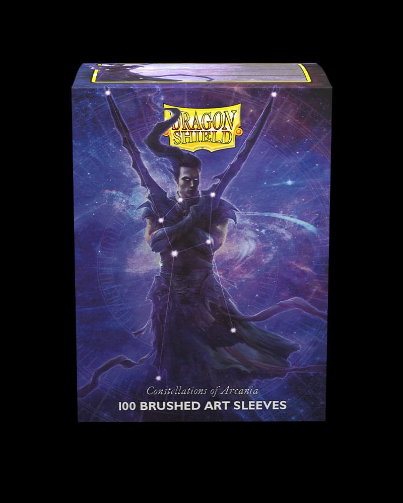 Dragon Shield | Standard Size Sleeves | 100ct | Constellations of Arcania: Alaric (Art Brushed)