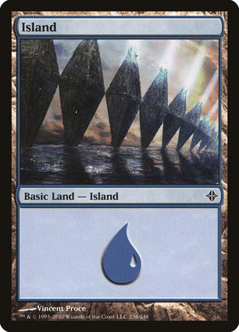 Island (236) [Rise of the Eldrazi]