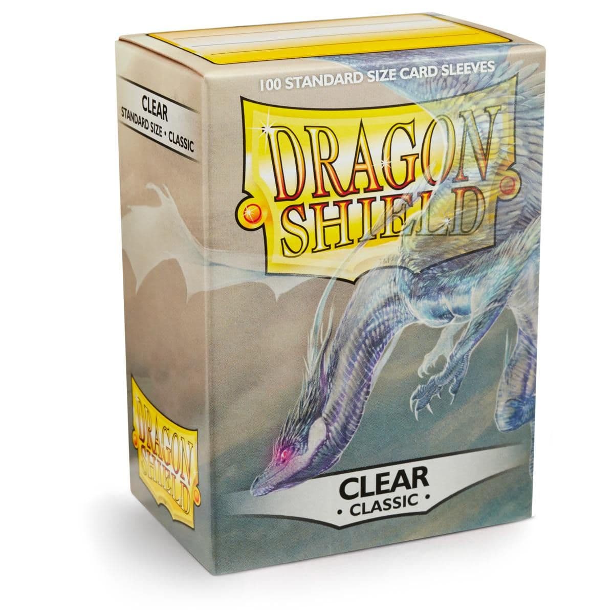 Dragon Shield | Standard Size Sleeves | 100ct | Clear (Classic)