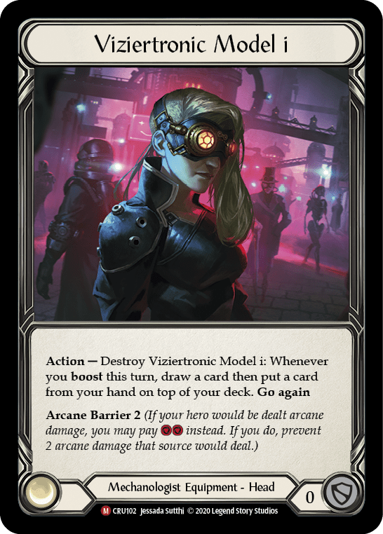 Viziertronic Model i [CRU102] (Crucible of War)  1st Edition Cold Foil