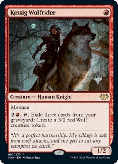 Kessig Wolfrider (Promo Pack) [Innistrad: Crimson Vow Promo Pack]
