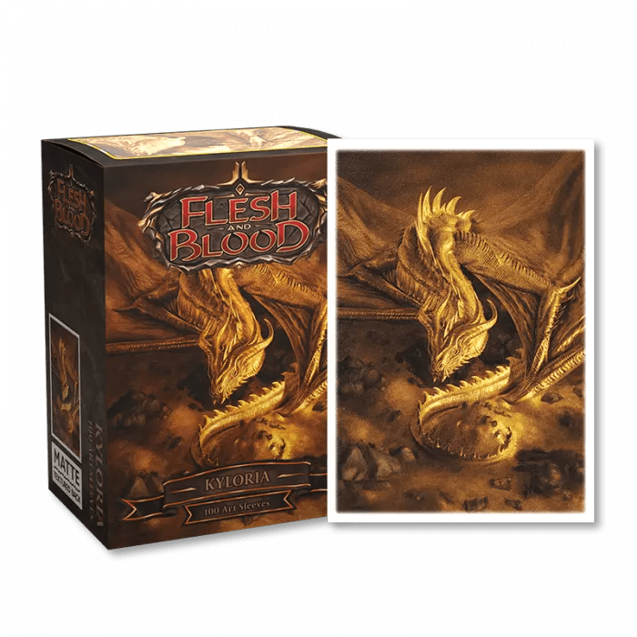 Dragon Shield | Standard Size Sleeves | 100ct | Kyloria (Flesh and Blood Matte)