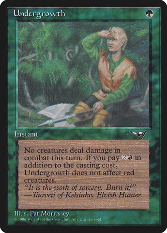 Undergrowth (Wiping Brow) [Alliances]