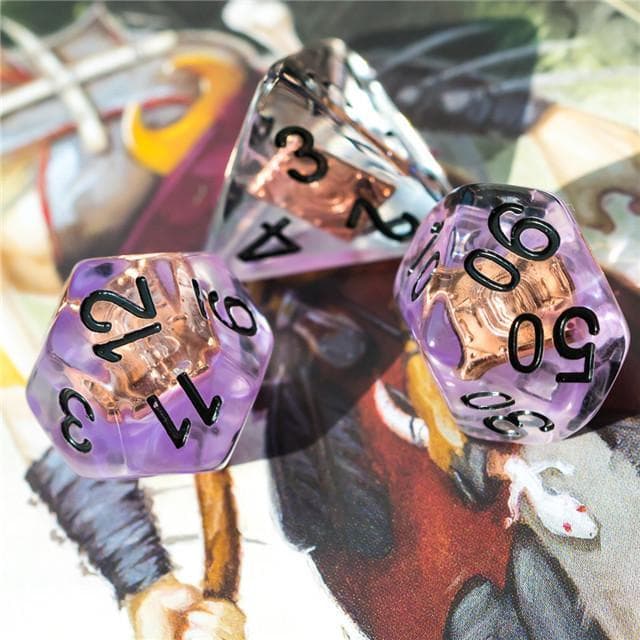 RPG Dice | "Warlock's Tome" | Set of 7
