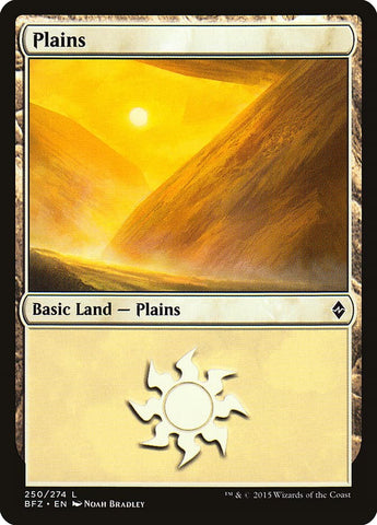 Plains (250) [Battle for Zendikar]