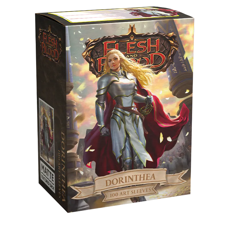 Dragon Shield | Standard Size Sleeves | 100ct | Dorinthea Ironsong (Flesh and Blood Matte)