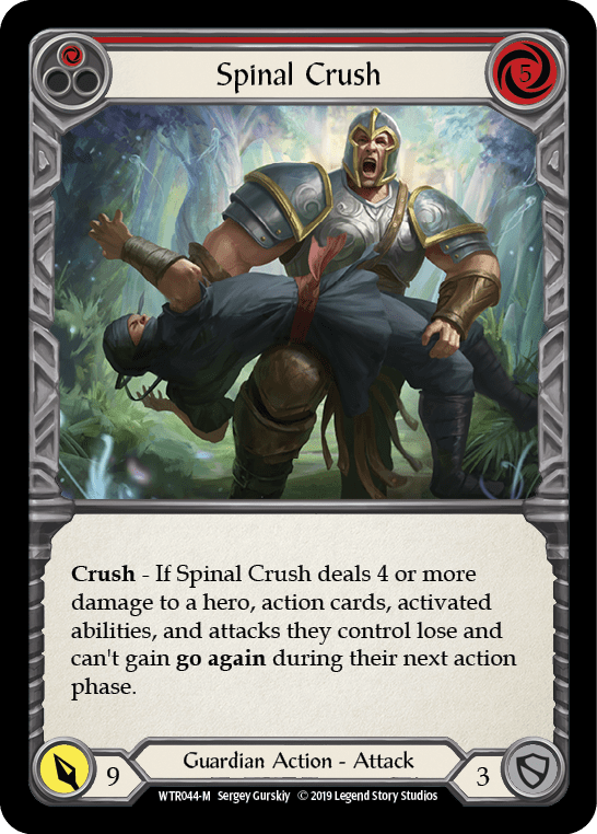 Spinal Crush [WTR044-M] (Welcome to Rathe)  Alpha Print Rainbow Foil