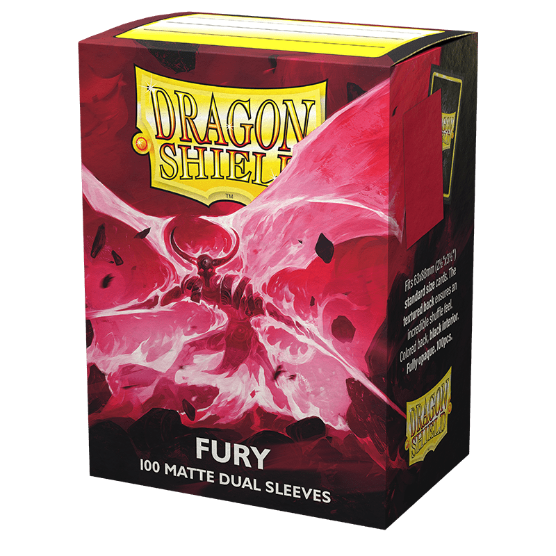 Dragon Shield | Standard Size Sleeves | 100ct | Fury (Dual Matte)