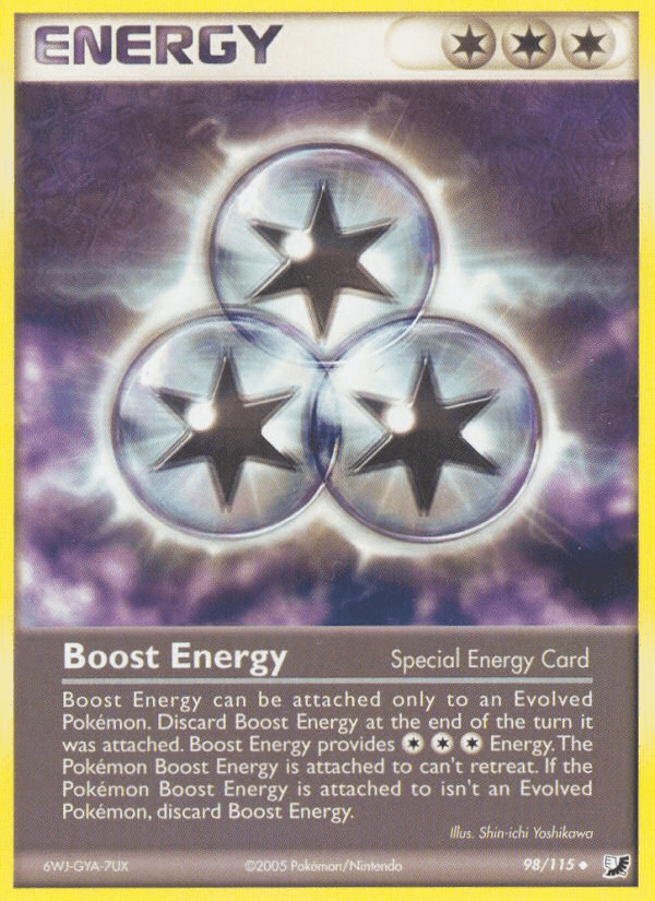 Boost Energy (98/115) [EX: Unseen Forces]