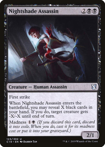 Nightshade Assassin [Commander 2019]