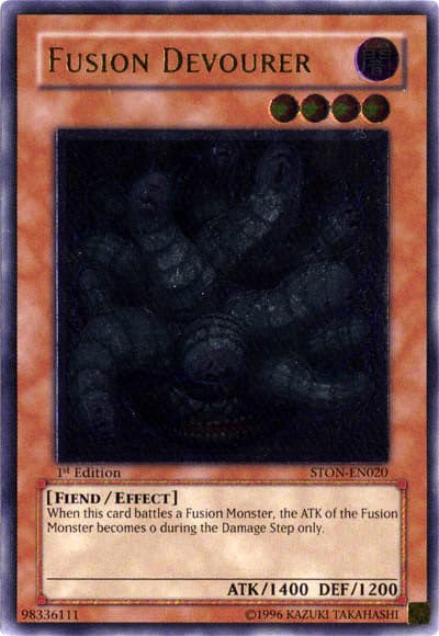 Fusion Devourer [STON-EN020] Ultimate Rare