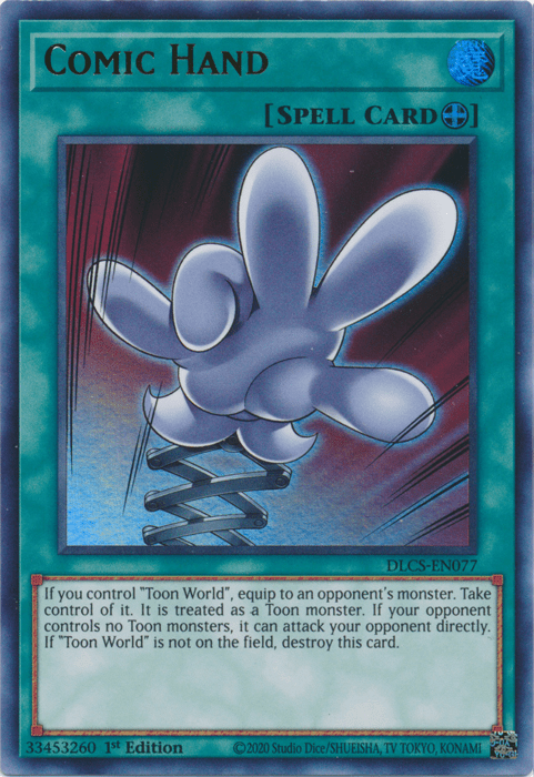 Comic Hand [DLCS-EN077] Ultra Rare