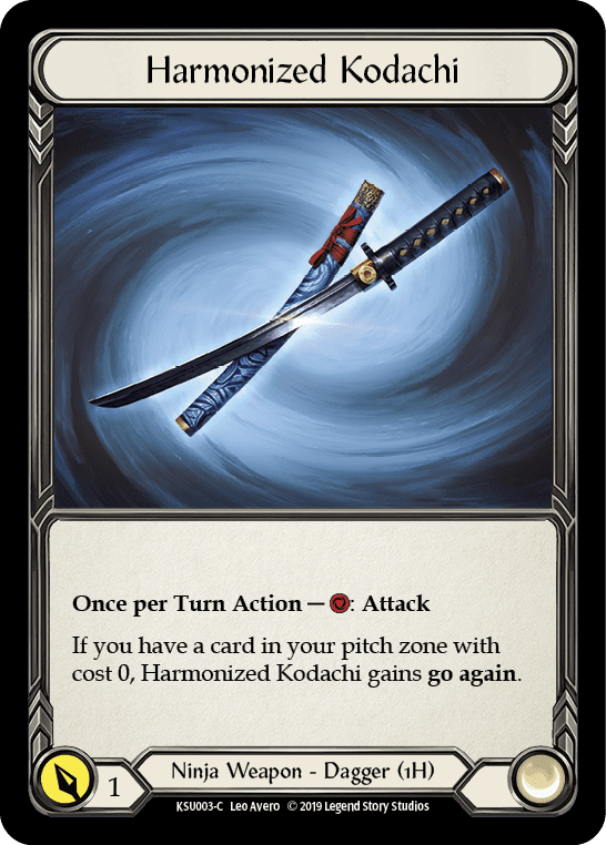 Harmonized Kodachi [KSU003-C] 1st Edition Normal