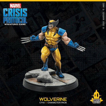 Marvel Crisis Protocol Miniatures Game Wolverine and Sabertooth