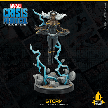 Marvel Crisis Protocol Miniatures Game | Cyclops and Storm