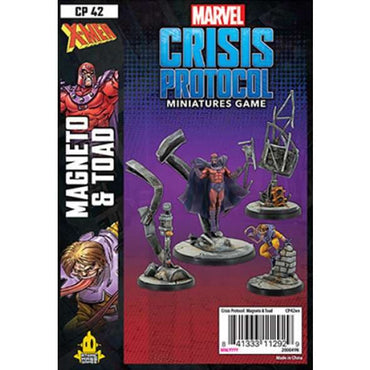 Marvel Crisis Protocol Miniatures Game | Magneto and Toad