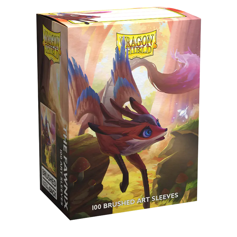 Dragon Shield | Standard Size Sleeves | 100ct | The Fawnix (Art Brushed)