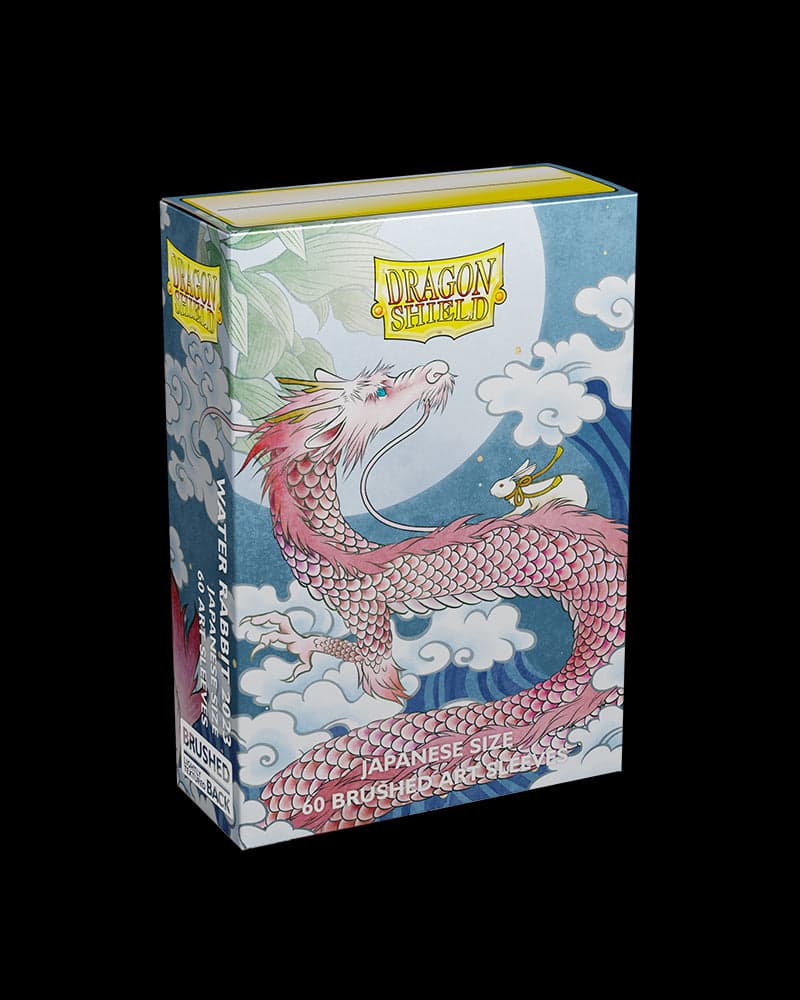 Dragon Shield | Japanese Size Sleeves | 60ct | Water Rabbit 2023 (Art Brushed)