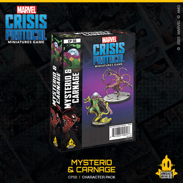 Marvel Crisis Protocol Miniatures Game | Mysterio & Carnage