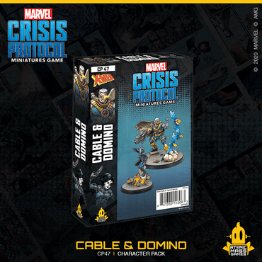 Marvel Crisis Protocol Miniatures Game | Cable and Domino