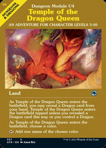 Temple of the Dragon Queen (Dungeon Module) [Dungeons & Dragons: Adventures in the Forgotten Realms]