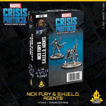 Marvel Crisis Protocol Miniatures Game | Nick Fury & S.H.I.E.L.D. Agents