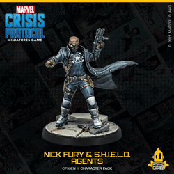 Marvel Crisis Protocol Miniatures Game | Nick Fury & S.H.I.E.L.D. Agents