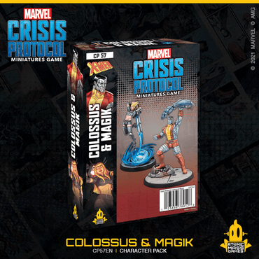 Marvel Crisis Protocol Miniatures Game | Colossus and Magik