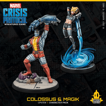 Marvel Crisis Protocol Miniatures Game | Colossus and Magik