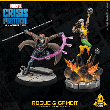 Marvel Crisis Protocol Miniatures Game | Rogue and Gambit