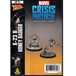 Marvel Crisis Protocol | X-23 & Honey Badger Character Pack