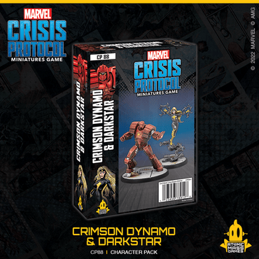 Marvel Crisis Protocol Miniatures Game | Crimson Dynamo & Dark Star