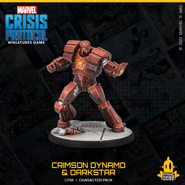 Marvel Crisis Protocol Miniatures Game | Crimson Dynamo & Dark Star
