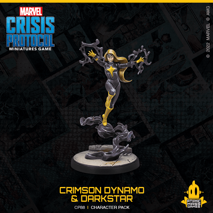 Marvel Crisis Protocol Miniatures Game | Crimson Dynamo & Dark Star