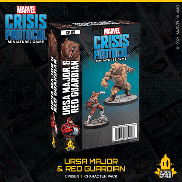 Marvel Crisis Protocol Miniatures Game | Ursa Major & Red Guardian