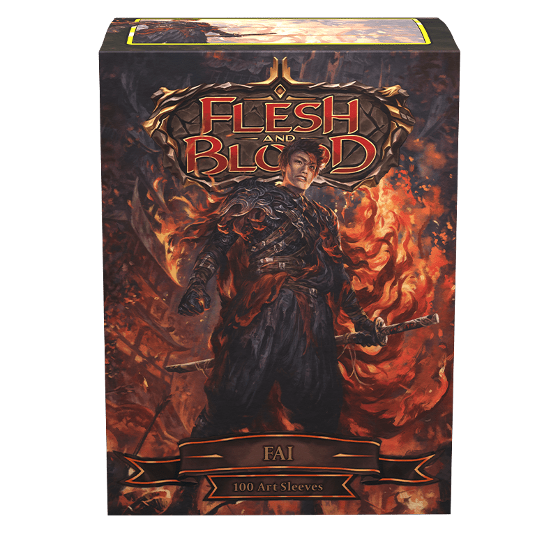 Dragon Shield | Standard Size Sleeves | 100ct | Fai (Flesh and Blood Matte)