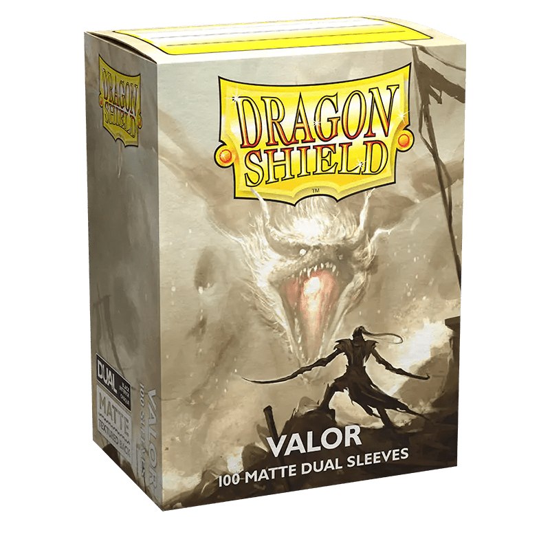 Dragon Shield | Standard Size Sleeves | 100ct | Valor (Dual Matte)