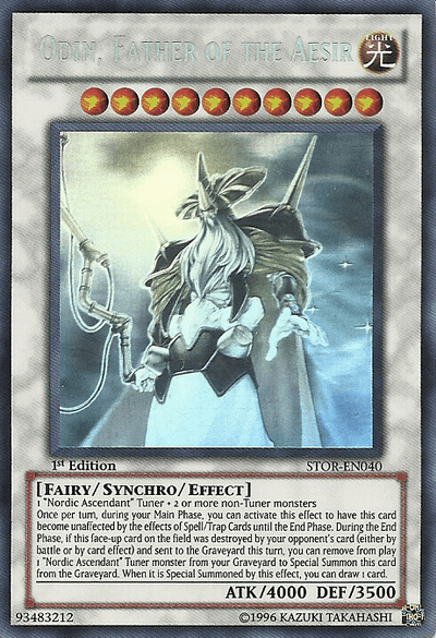 Odin, Father of the Aesir [STOR-EN040] Ghost Rare