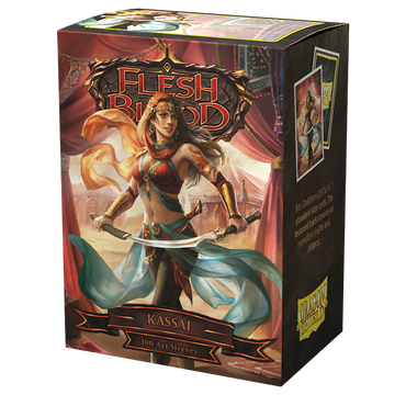 Dragon Shield: Standard 100ct Sleeves - Flesh and Blood (Kassai)