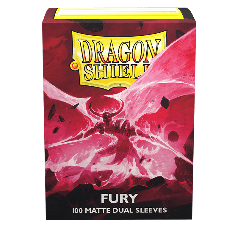 Dragon Shield | Standard Size Sleeves | 100ct | Fury (Dual Matte)