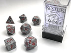 Chessex | Polyhedral Dice Set | Acrylic | Speckled Granite (CHX 25320)