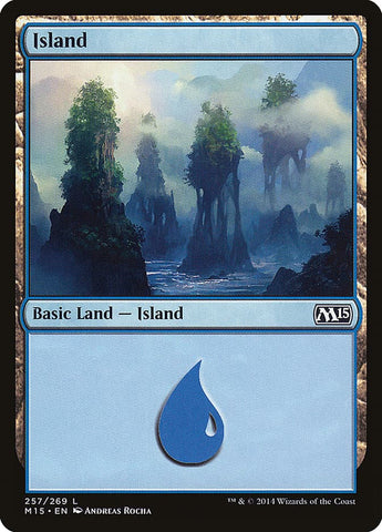 Island (257) [Magic 2015]