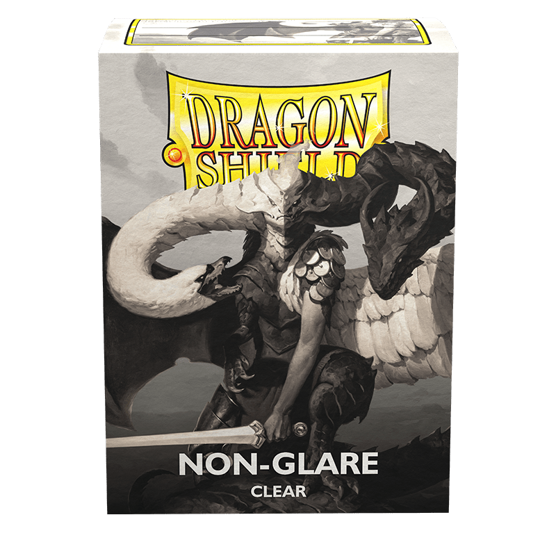 Dragon Shield | Standard Size Sleeves | 100ct | Clear (Non-Glare Matte)