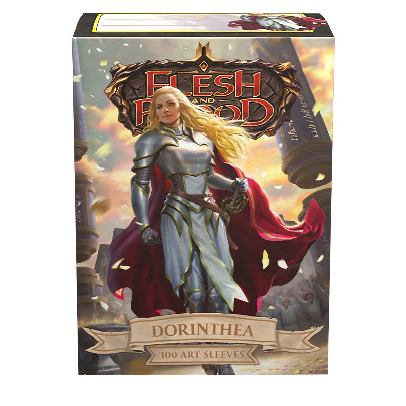 Dragon Shield | Standard Size Sleeves | 100ct | Dorinthea Ironsong (Flesh and Blood Matte)
