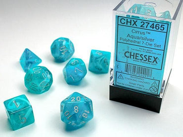 CHX 27465 Polyhedral Cirrus Aqua/silver 7-Die Set
