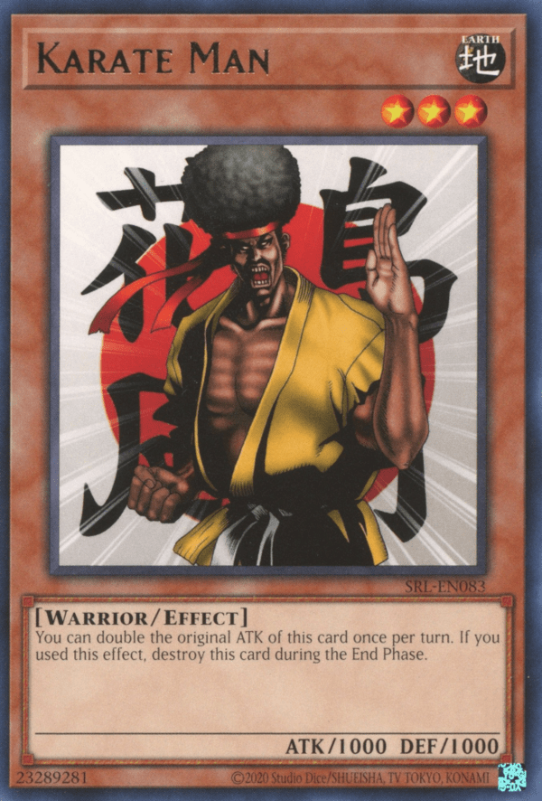 Karate Man [SRL-EN083] Rare