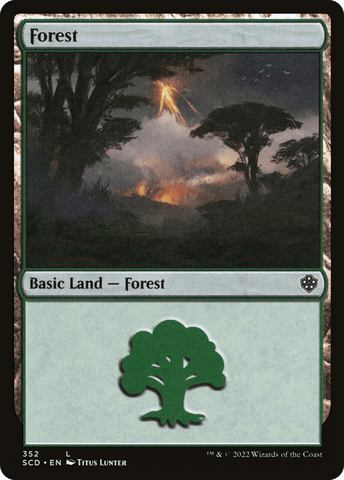 Forest (352) [Starter Commander Decks]