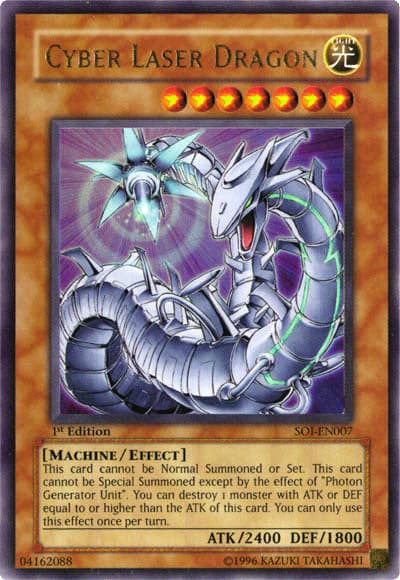 Cyber Laser Dragon [SOI-EN007] Ultra Rare