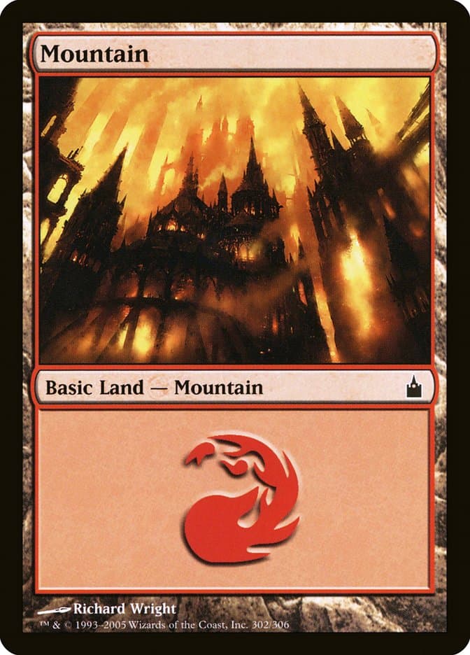 Mountain (302) [Ravnica: City of Guilds]
