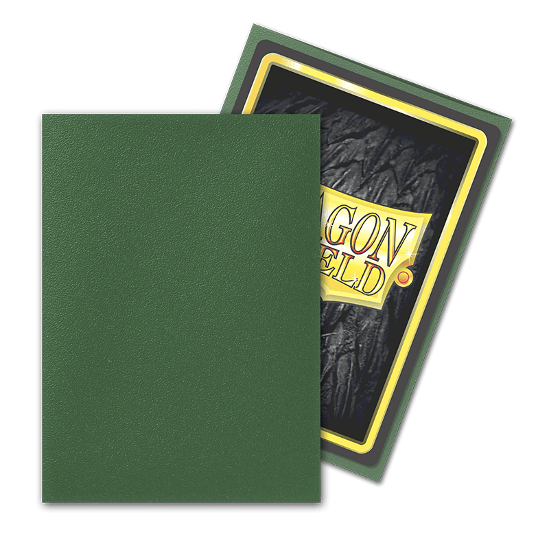 Dragon Shield | Standard Size Sleeves | 100ct | Forest Green (Matte)